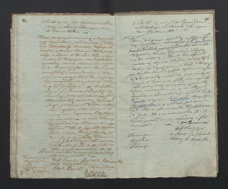 Książka protokołów Zgromadzenia Stolarskiego od 1841 r.