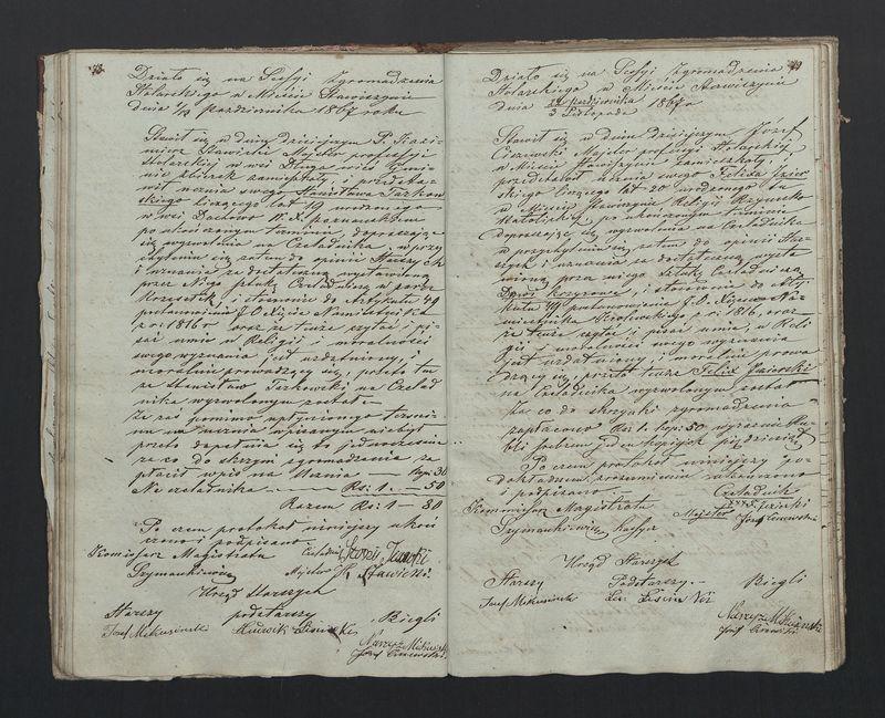 Książka protokołów Zgromadzenia Stolarskiego od 1841 r.