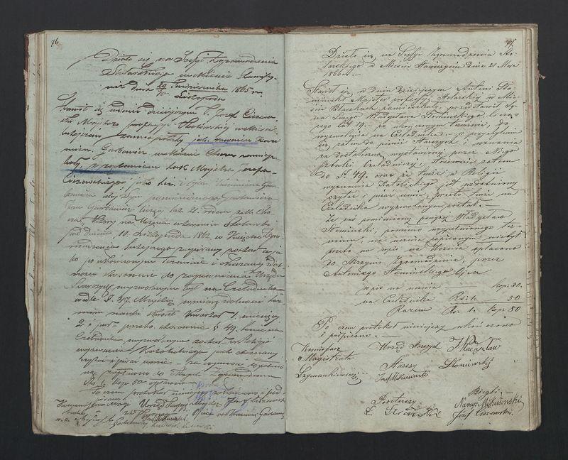 Książka protokołów Zgromadzenia Stolarskiego od 1841 r.