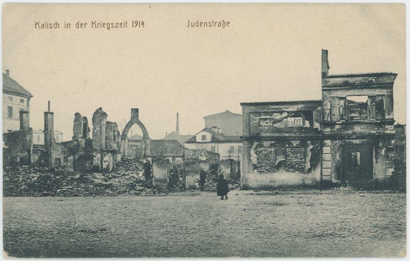 Judenstraße, Kalisch in der Kriegszeit 1914