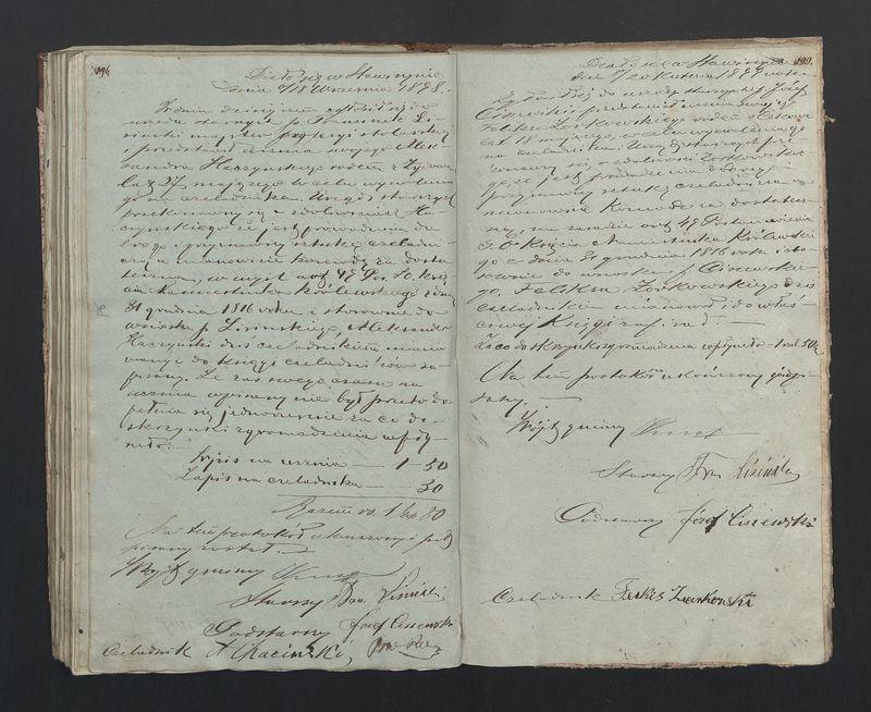 Książka protokołów Zgromadzenia Stolarskiego od 1841 r.