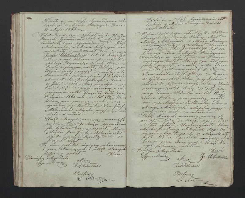 Książka protokołów Zgromadzenia Stolarskiego od 1841 r.