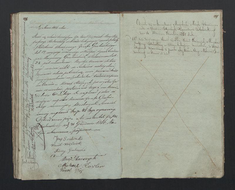 Książka protokołów Zgromadzenia Stolarskiego od 1841 r.