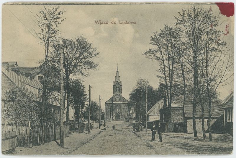 Wjazd do Liskowa