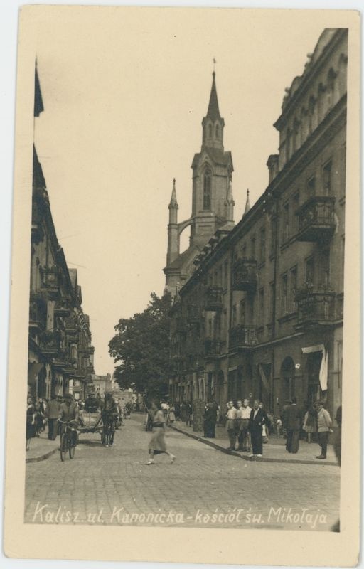 Ul. Kanonicka - kościół św. Mikołaja, Kalisz