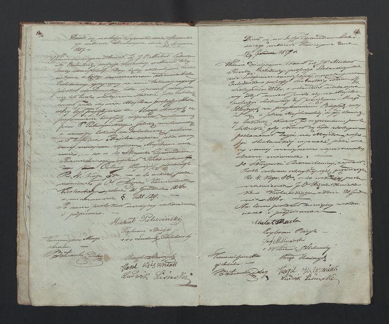 Książka protokołów Zgromadzenia Stolarskiego od 1841 r.