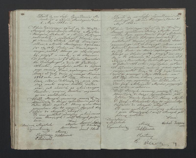 Książka protokołów Zgromadzenia Stolarskiego od 1841 r.