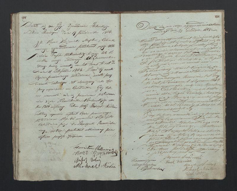 Książka protokołów Zgromadzenia Stolarskiego od 1841 r.