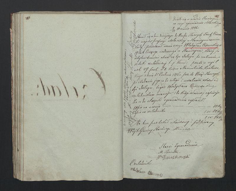 Książka protokołów Zgromadzenia Stolarskiego od 1841 r.