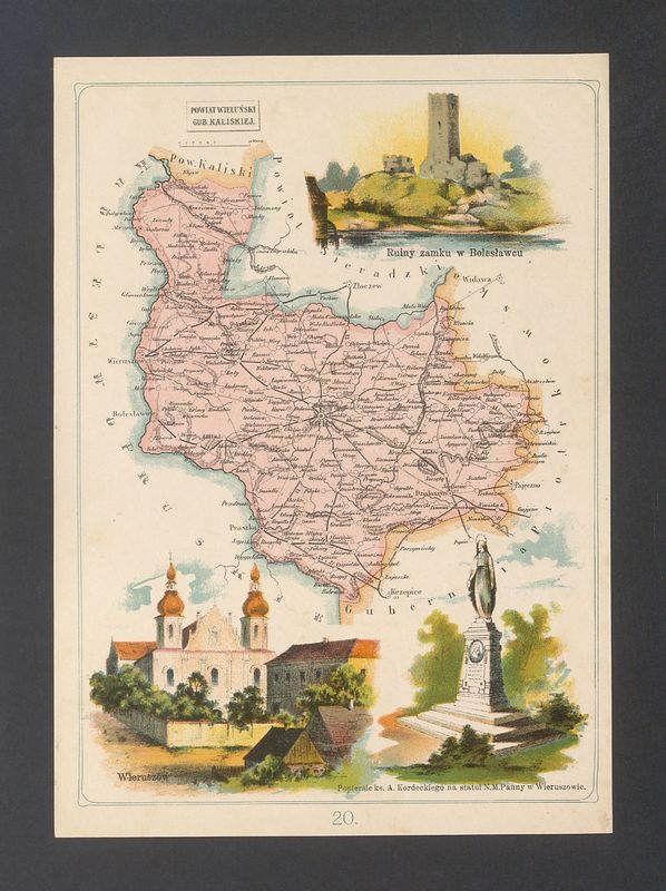 Powiat Wieluński Guberni Kaliskiej 