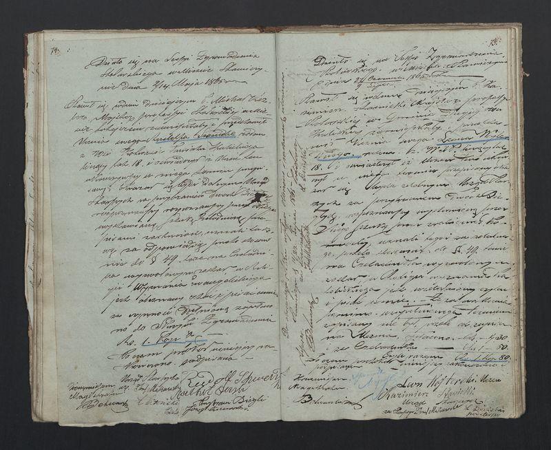 Książka protokołów Zgromadzenia Stolarskiego od 1841 r.