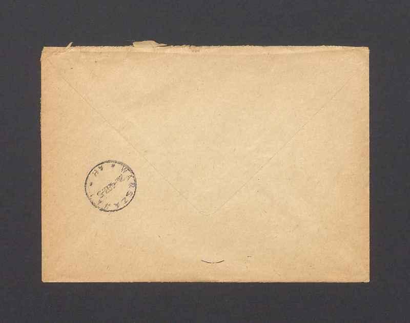 Koperta, adr. Herrn Tadeusz Kulisiewicz