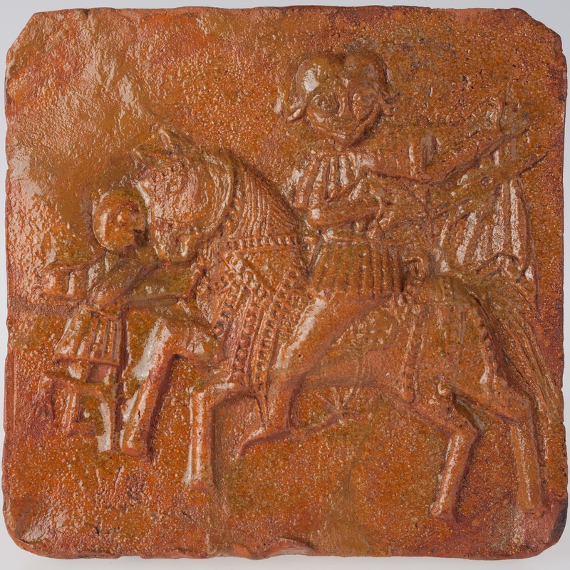 Kafel ze św. Marcinem