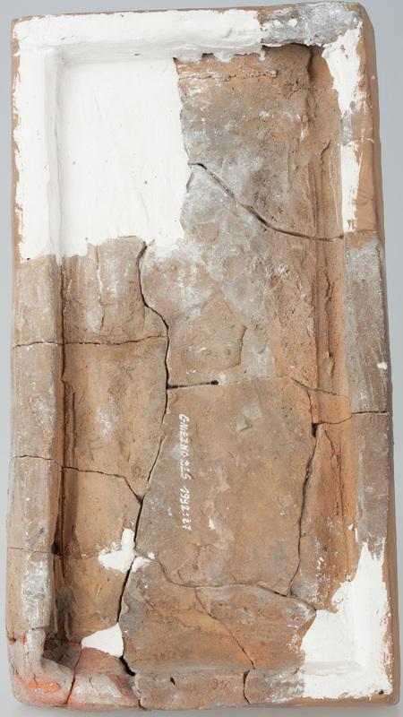 Kafel z wyobrażeniem pielgrzyma