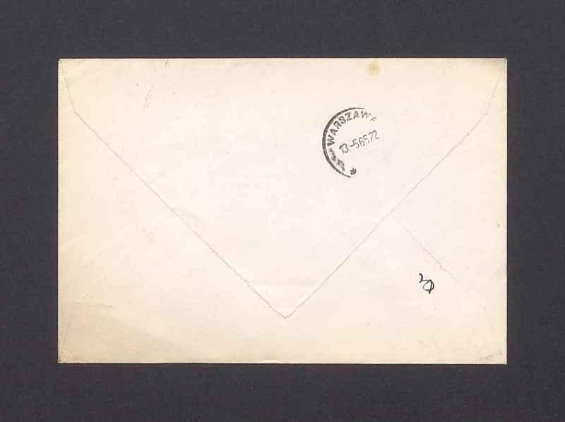 Koperta, adr. Państwo Barbara i Tadeusz Kulisiewicz