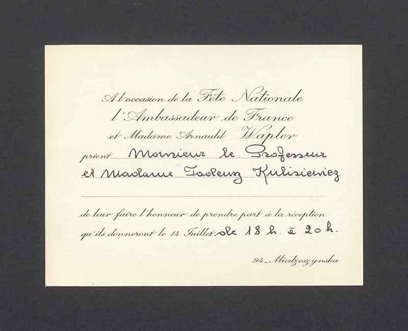 L'Ambassadeur de France et Madame Arnauld Wapler [...]