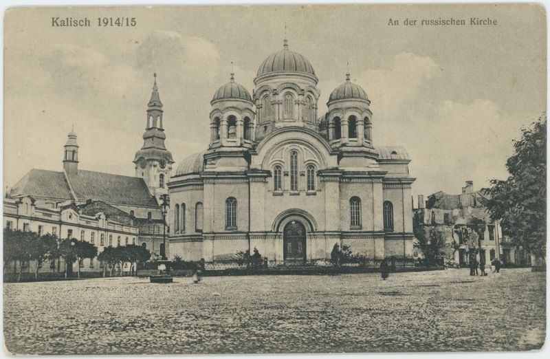 An der russischen Kirche, Kalisch 1914/15