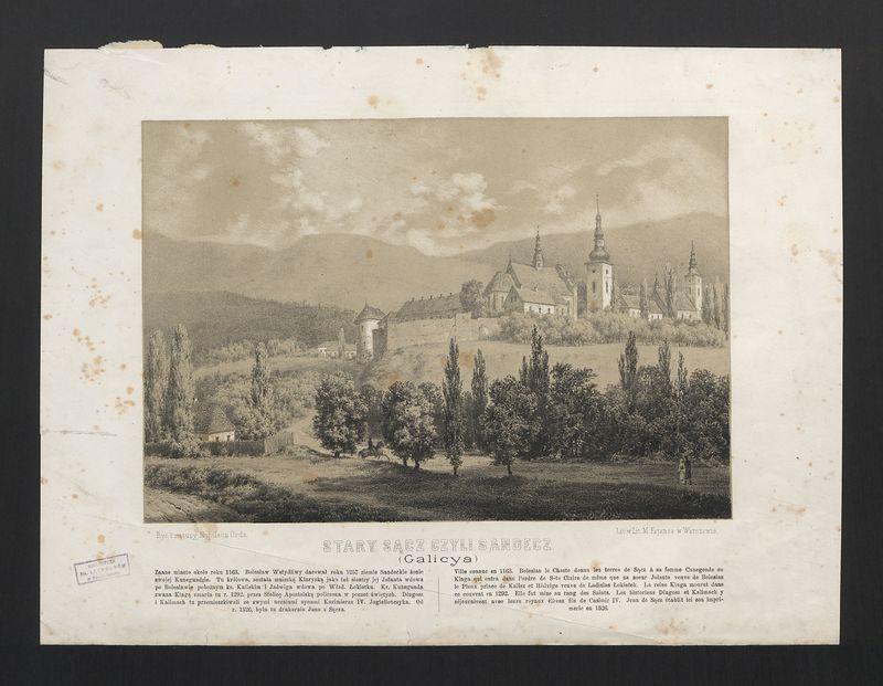 Panorama Starego Sącza