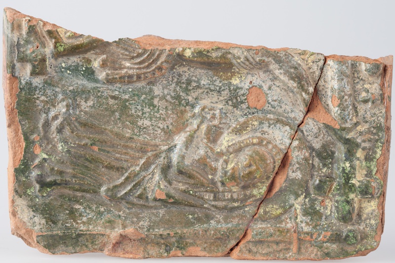 Kafel ze sceną Ukrzyżowania