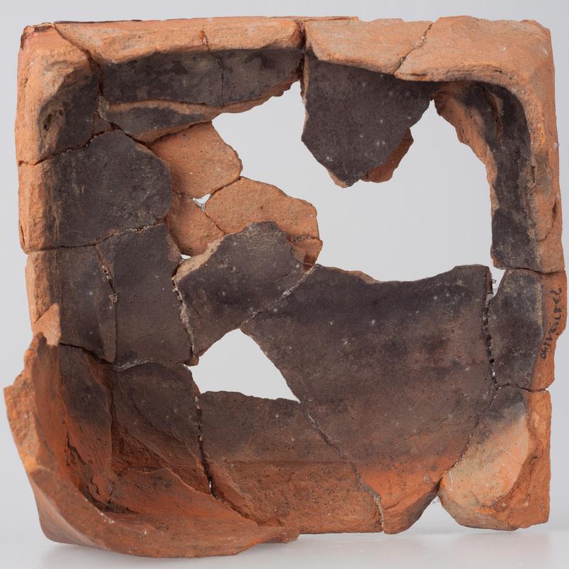 Kafel z herbem Grzymała