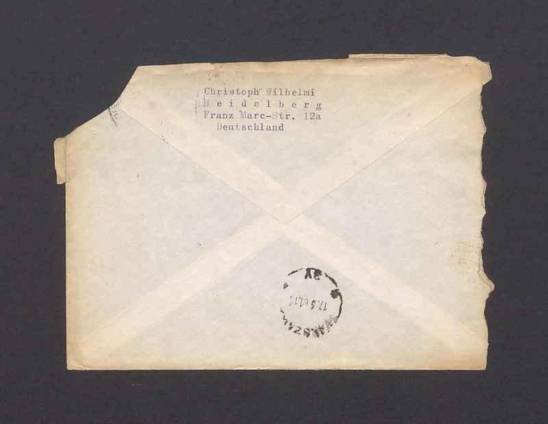 Koperta, nad. Christoph Wilhelmi