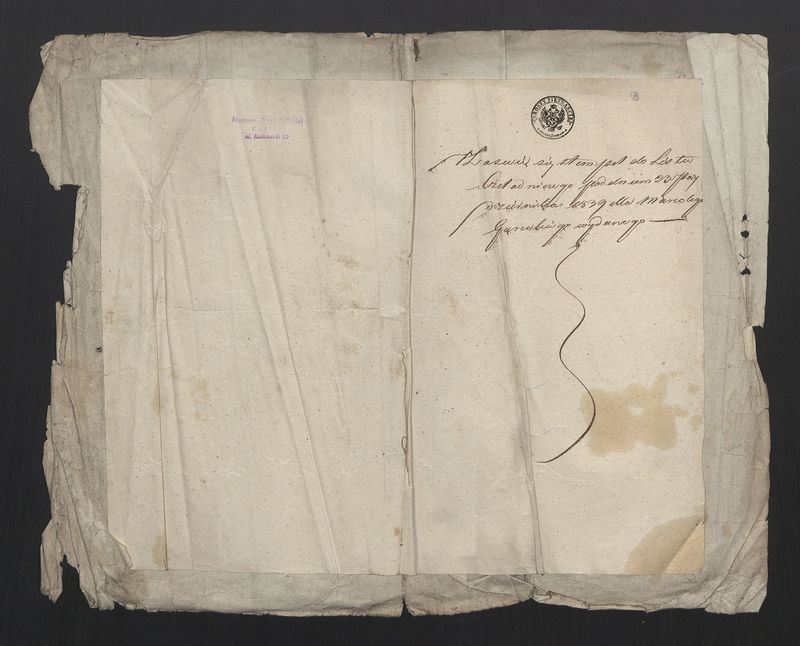 Świadectwo wyzwolenia na czeladnika Cechu Bednarskiego w Stawiszynie z trwale załączonym potwierdzeniem przyjęcia opłaty skarbowej 