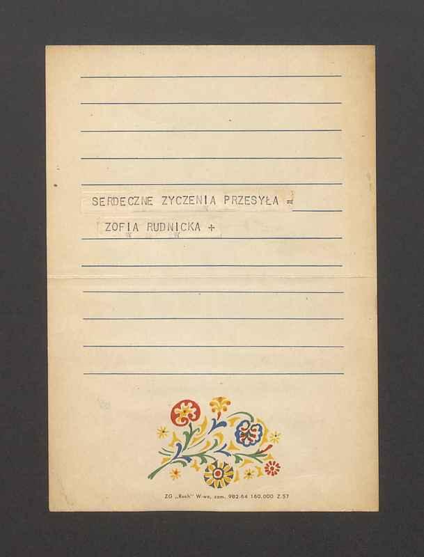 Serdeczne życzenia [...]