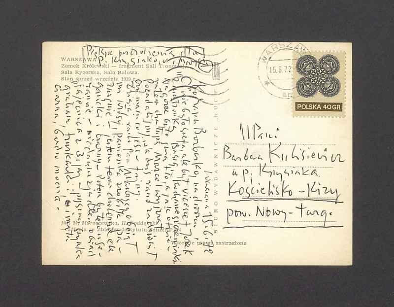 Kochana Barbarko [...]