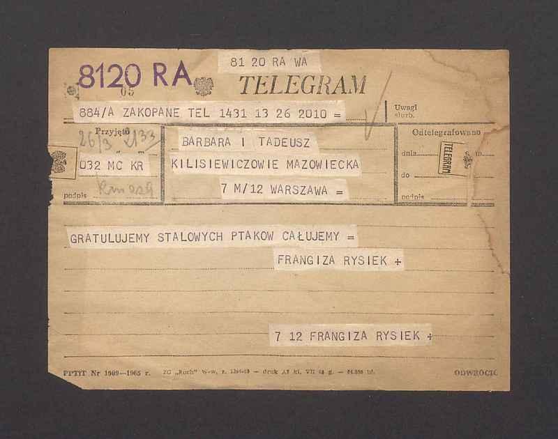 Gratulujemy stalowych ptaków