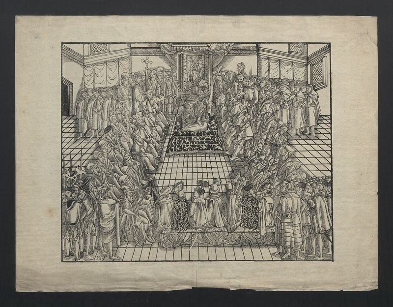 Posiedzenie Senatu z udziałem króla