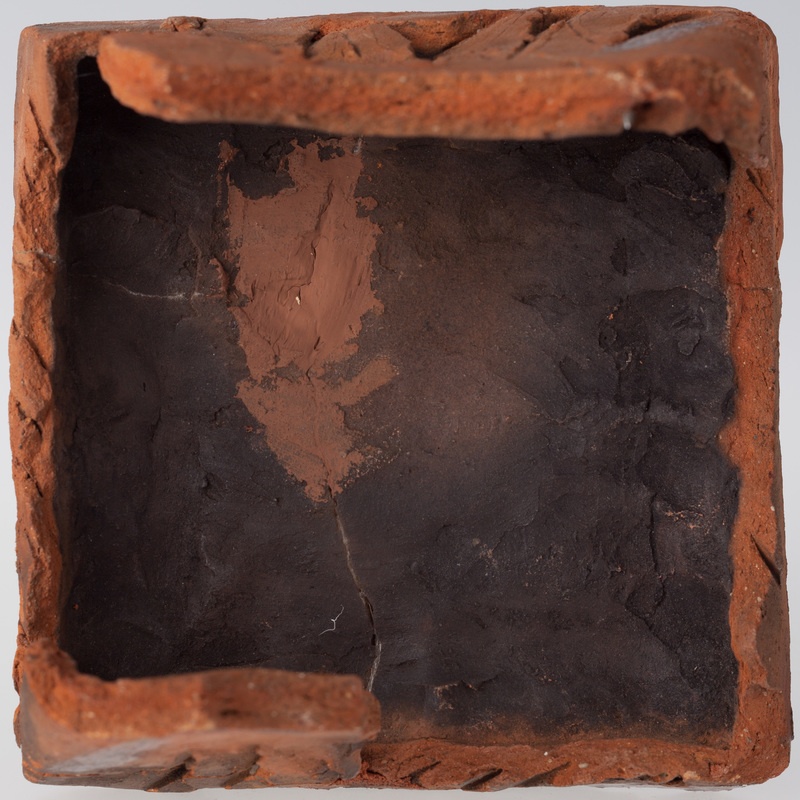 Kafel z wizerunkiem dwóch biegnących psów