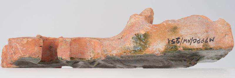 Kafel z wyobrażeniem twarzy Chrystusa