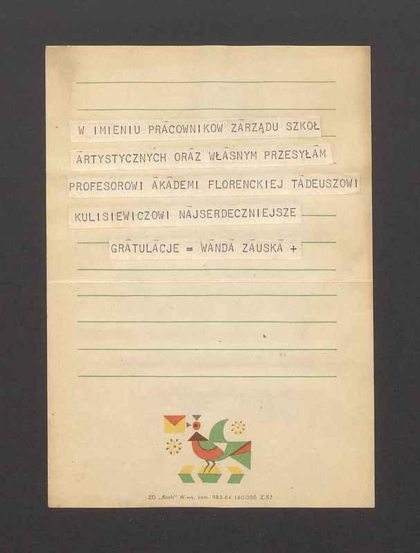 W imieniu pracowników [...]