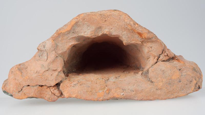 Kafel z wyobrażeniem ludzkiej twarzy