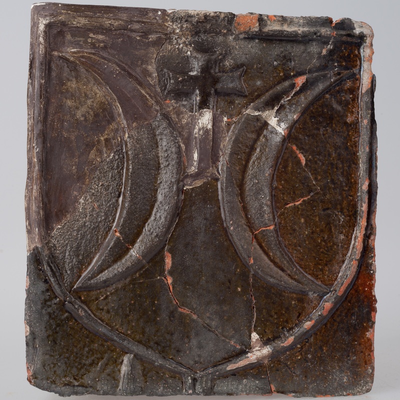 Kafel z herbem Ostoja