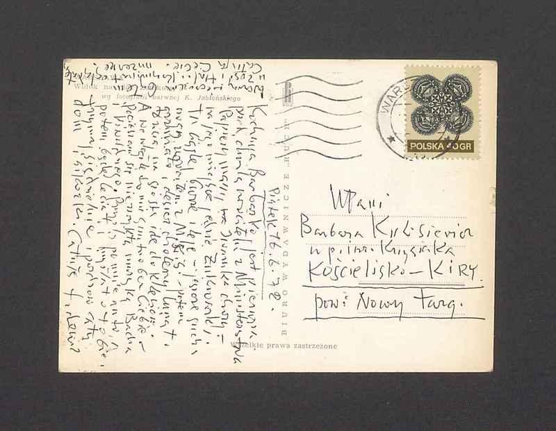 Kochana Barbarko [...]