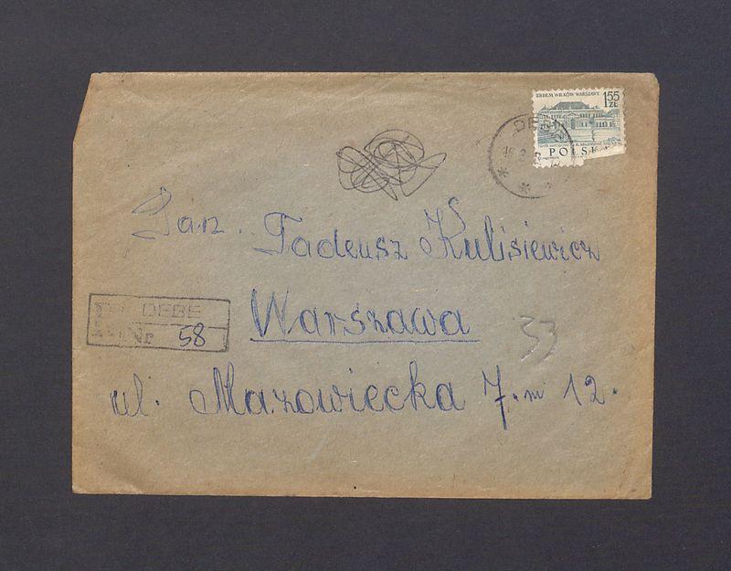 Koperta, nad. Wiatrowski Michał