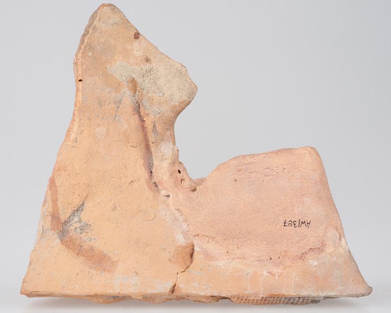 Kafel z wyobrażeniem sądu Parysa