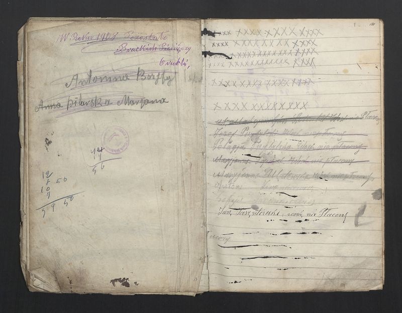 Książka Bractwa Dobrej Śmierci św. Walentego. Założona w roku 1881 przez ks. Teodora Meijera proboszcza parafii Stawiszyn