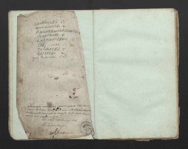 Książka Bractwa Dobrej Śmierci św. Walentego. Założona w roku 1881 przez ks. Teodora Meijera proboszcza parafii Stawiszyn