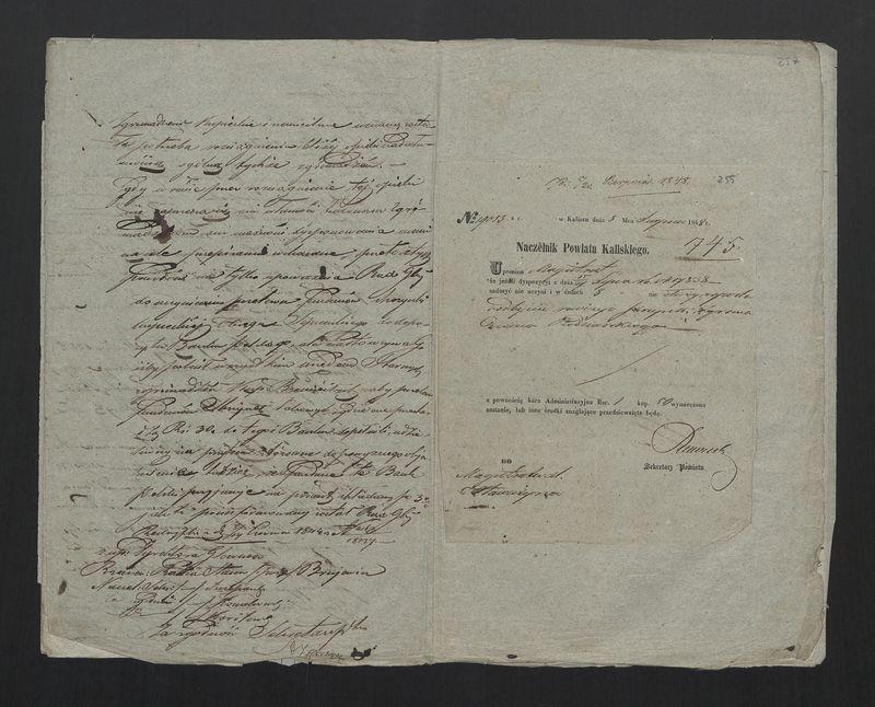 Wykaz Rezultatu Rachunku Skrzynki Rzemieślniczej Zgromadzenia Bednarskiego Okręgu i Miasta Stawiszyna za r. 1848