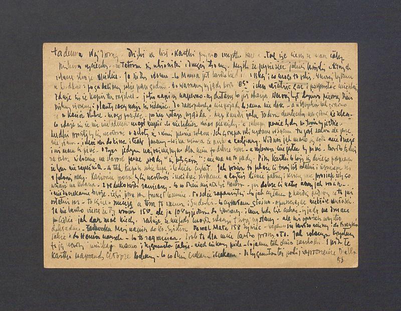 Tadeuszu Najdroższy [...]