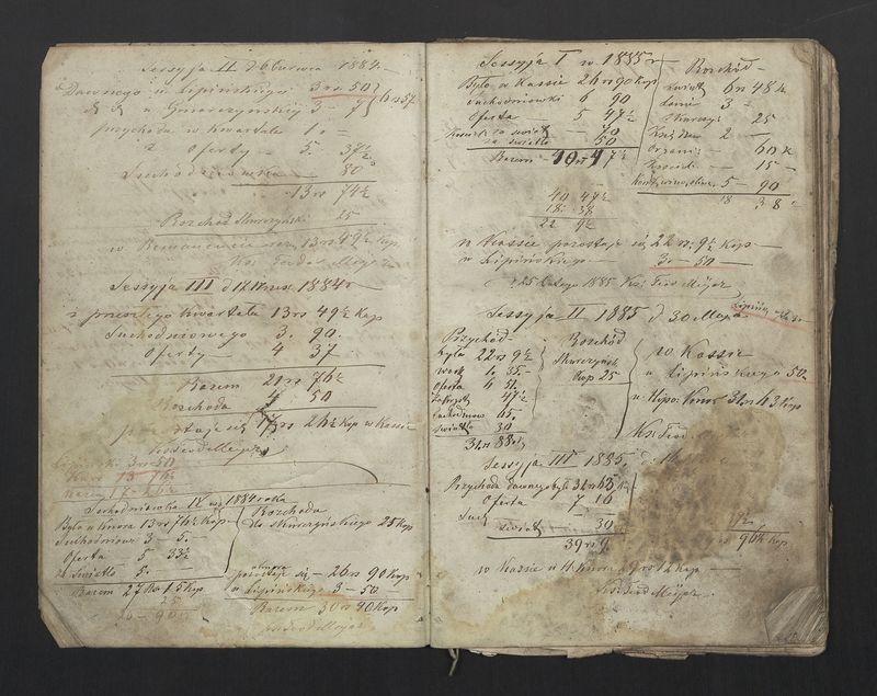 Książka Bractwa Dobrej Śmierci św. Walentego. Założona w roku 1881 przez ks. Teodora Meijera proboszcza parafii Stawiszyn