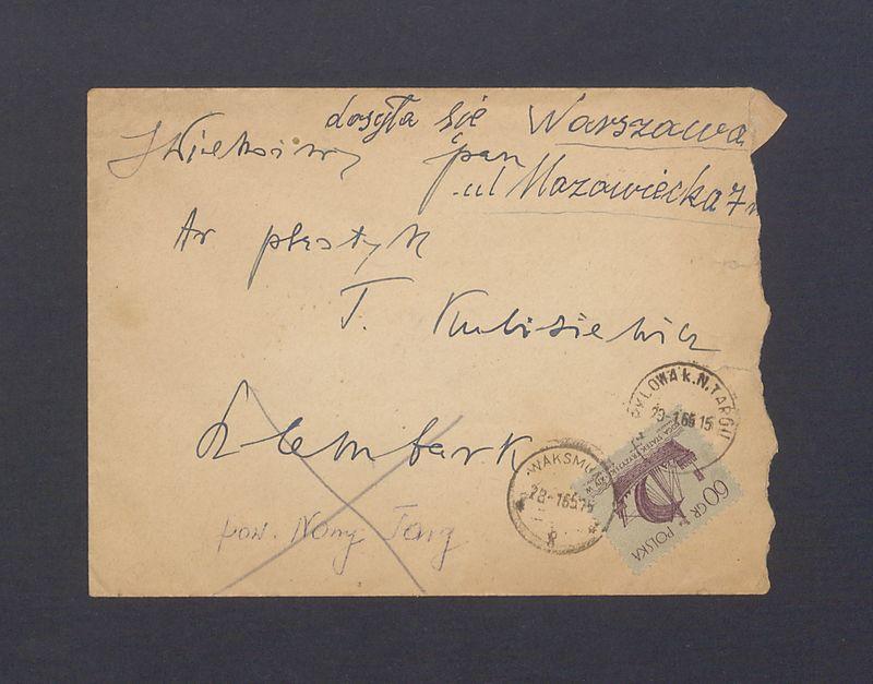 Koperta, nad. Z. Kołodziejski