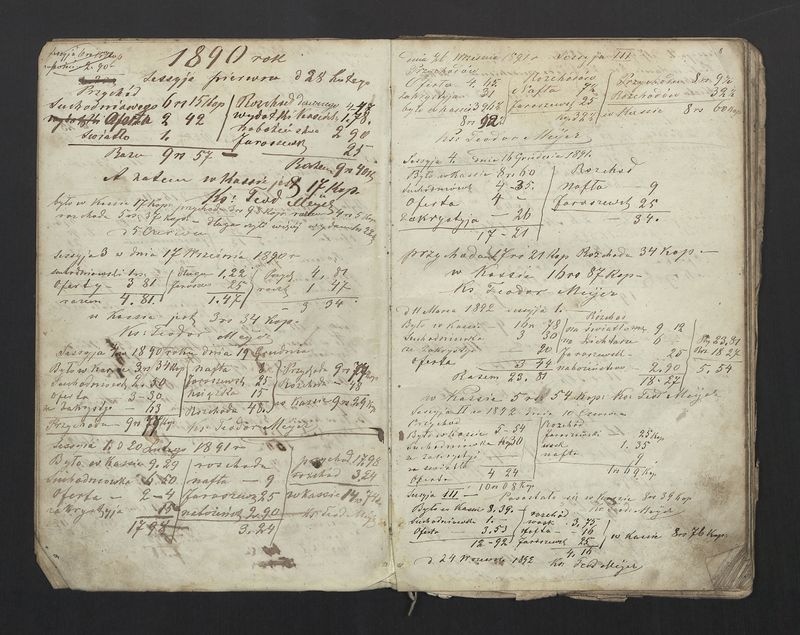 Książka Bractwa Dobrej Śmierci św. Walentego. Założona w roku 1881 przez ks. Teodora Meijera proboszcza parafii Stawiszyn