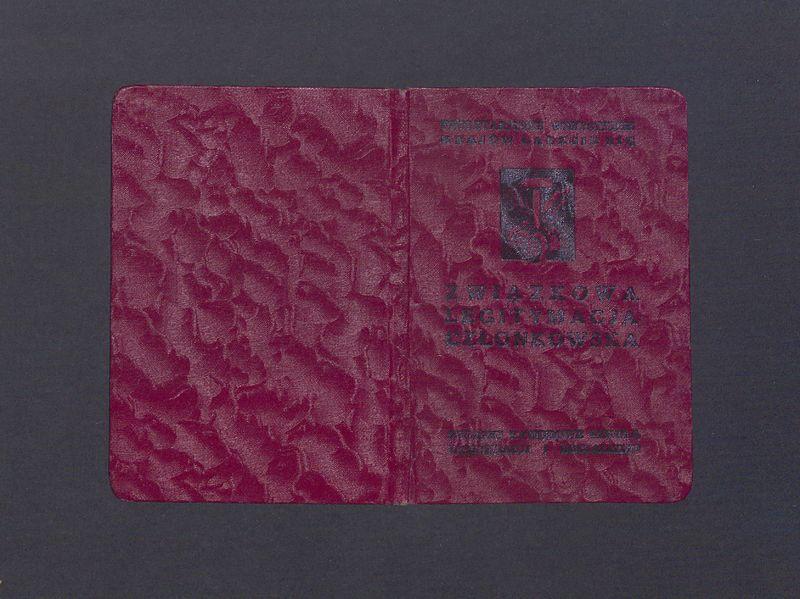 Związek Nauczycielstwa Polskiego: legitymacja 