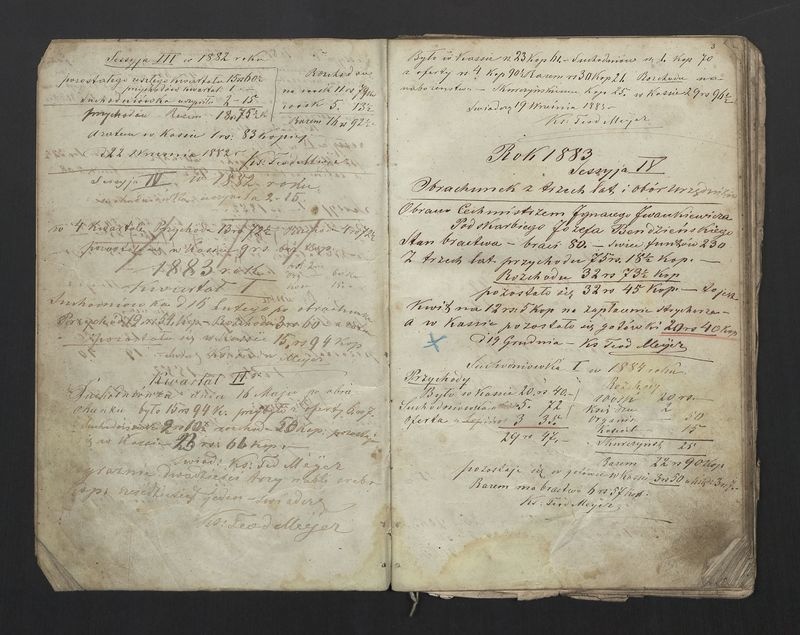 Książka Bractwa Dobrej Śmierci św. Walentego. Założona w roku 1881 przez ks. Teodora Meijera proboszcza parafii Stawiszyn