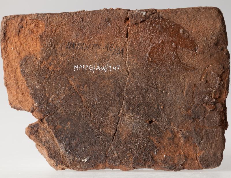 Płytka z wyobrażeniem wojowników