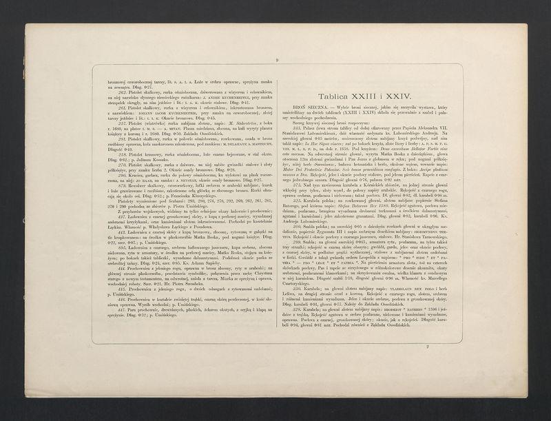 Objaśnienia do albumu wystawy jubileuszowej Jana III