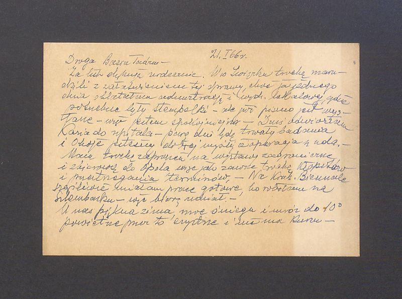 Droga Basiu Tadziu [...]